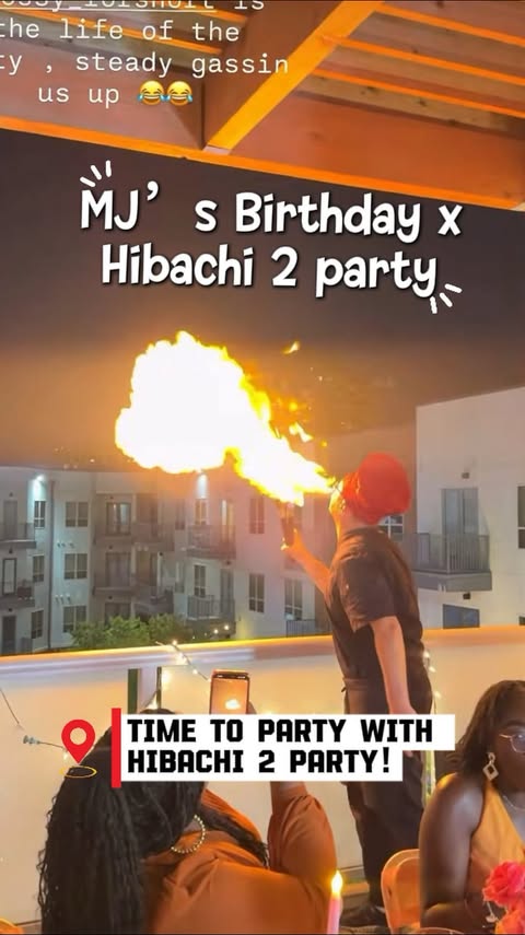 Hibachi 2 Party real guest video