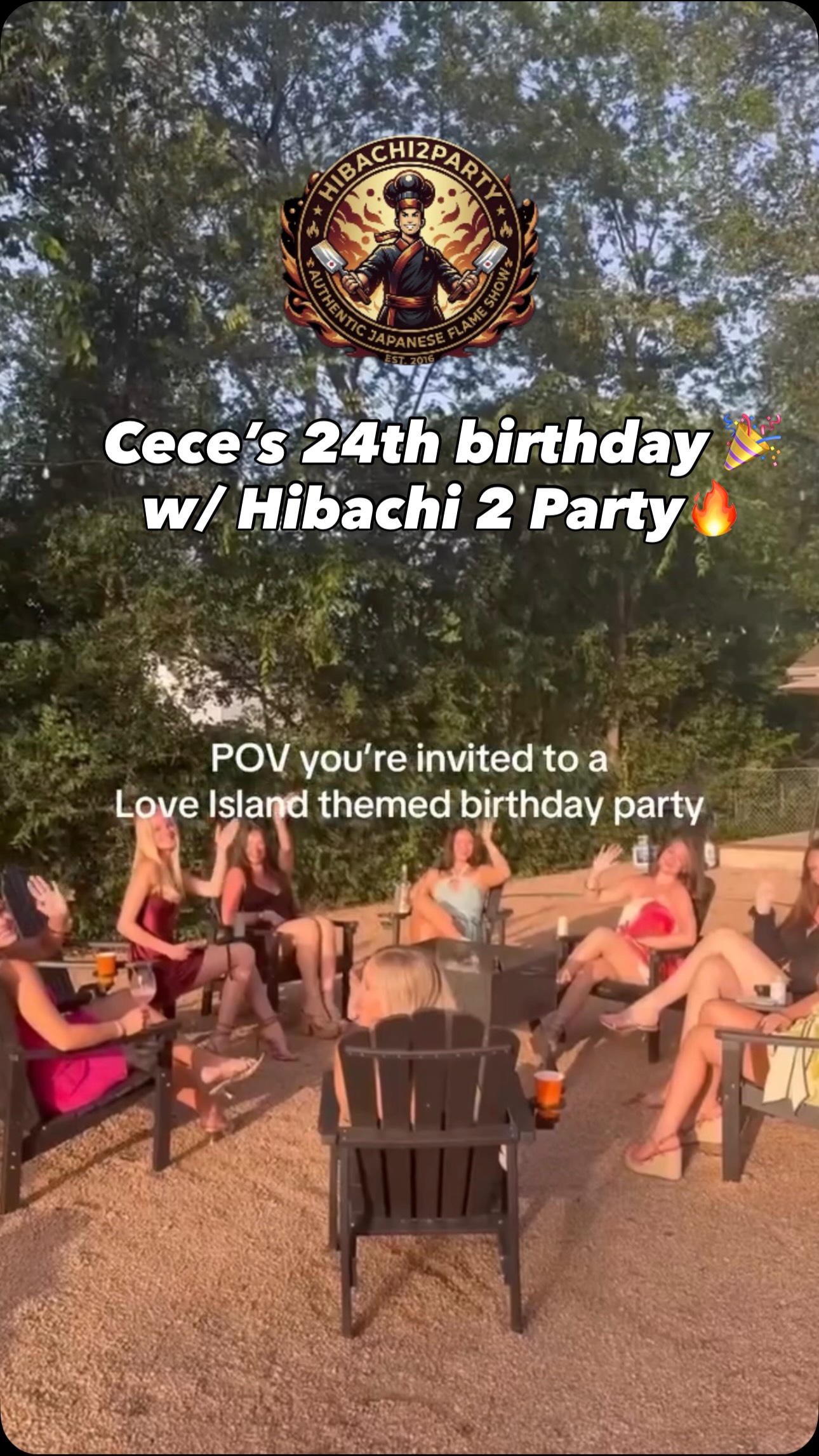 Real Hibachi 2 Party celebration