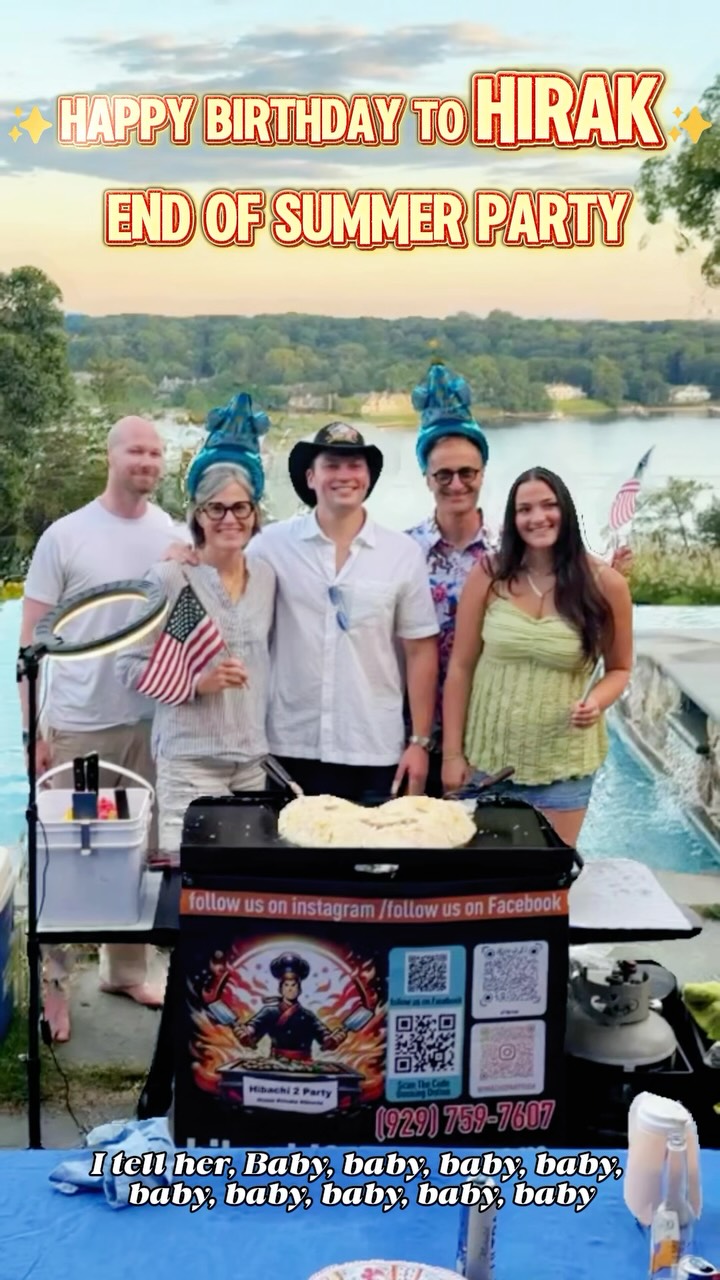 Real Hibachi 2 Party celebration